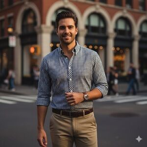 Ben Sherman The original stretch long sleeve shirt